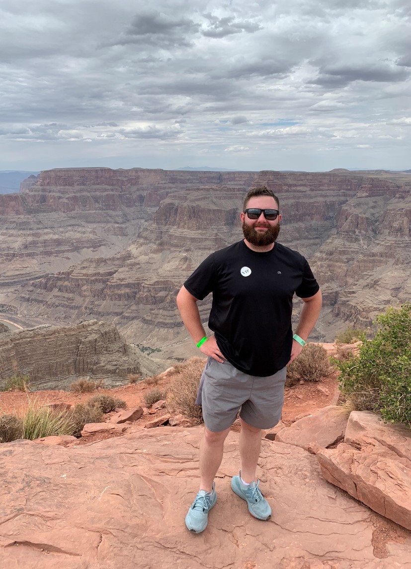 Trey at the Grand Canyon